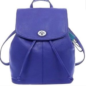 Coach Turnlock Backpack